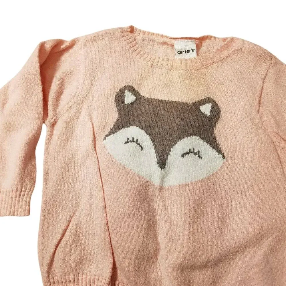 Carter's Fox sweater 6 months